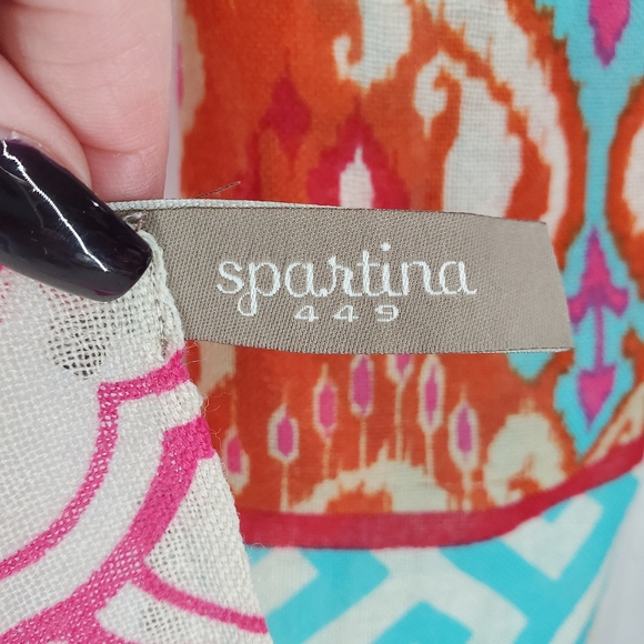 Spartina 449 Scarf Wrap Shawl Colorful Fringe 100% Australian Wool Art to Wear - Picture 5 of 17